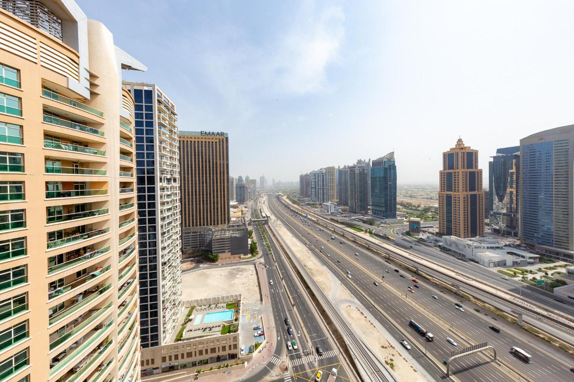 Charming Brand New 2Br Close To The Beach Dubai Exterior foto